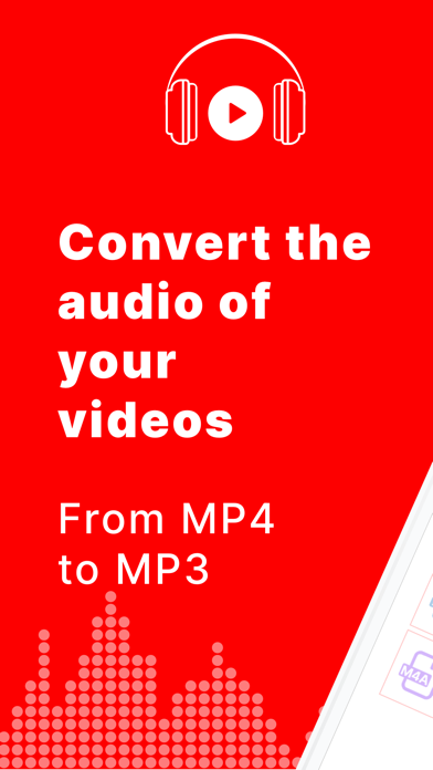 Audio Converter Mp4 to Mp3 Screenshot