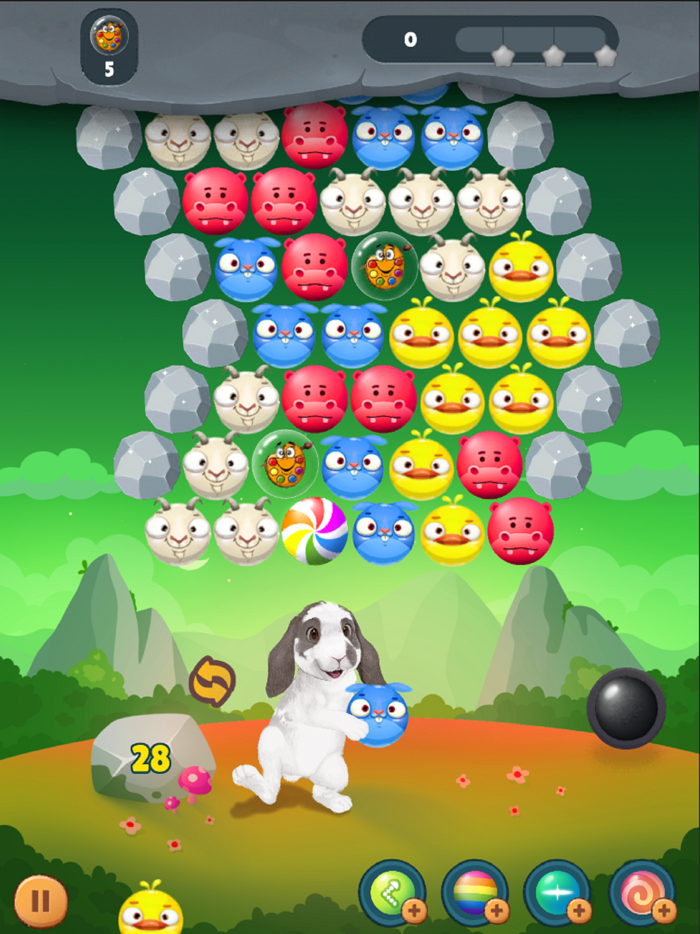Bubble Shooter- Bini the Bunny