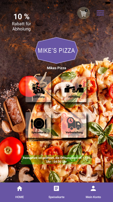 Mike's Pizza Herne Screenshot