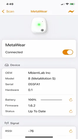 Game screenshot MetaWear hack