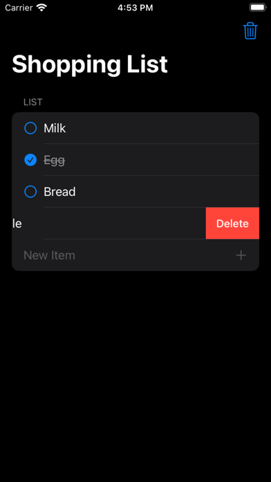 Shopping List - Grocery Screenshot