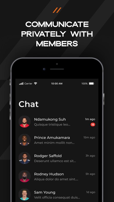 PAC - Pro Athlete Community Screenshot