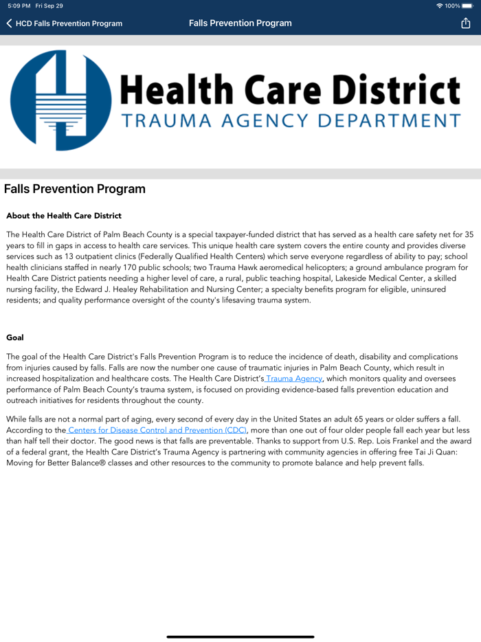 HCD Prevent Falls PBC