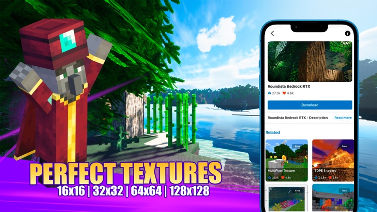 RTX Shaders MOD for Minecraft