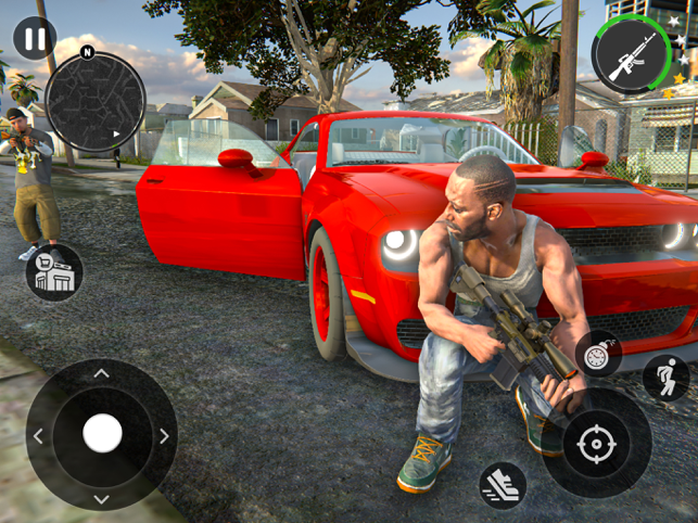 ‎Real Gangster World Theft Wars Screenshot