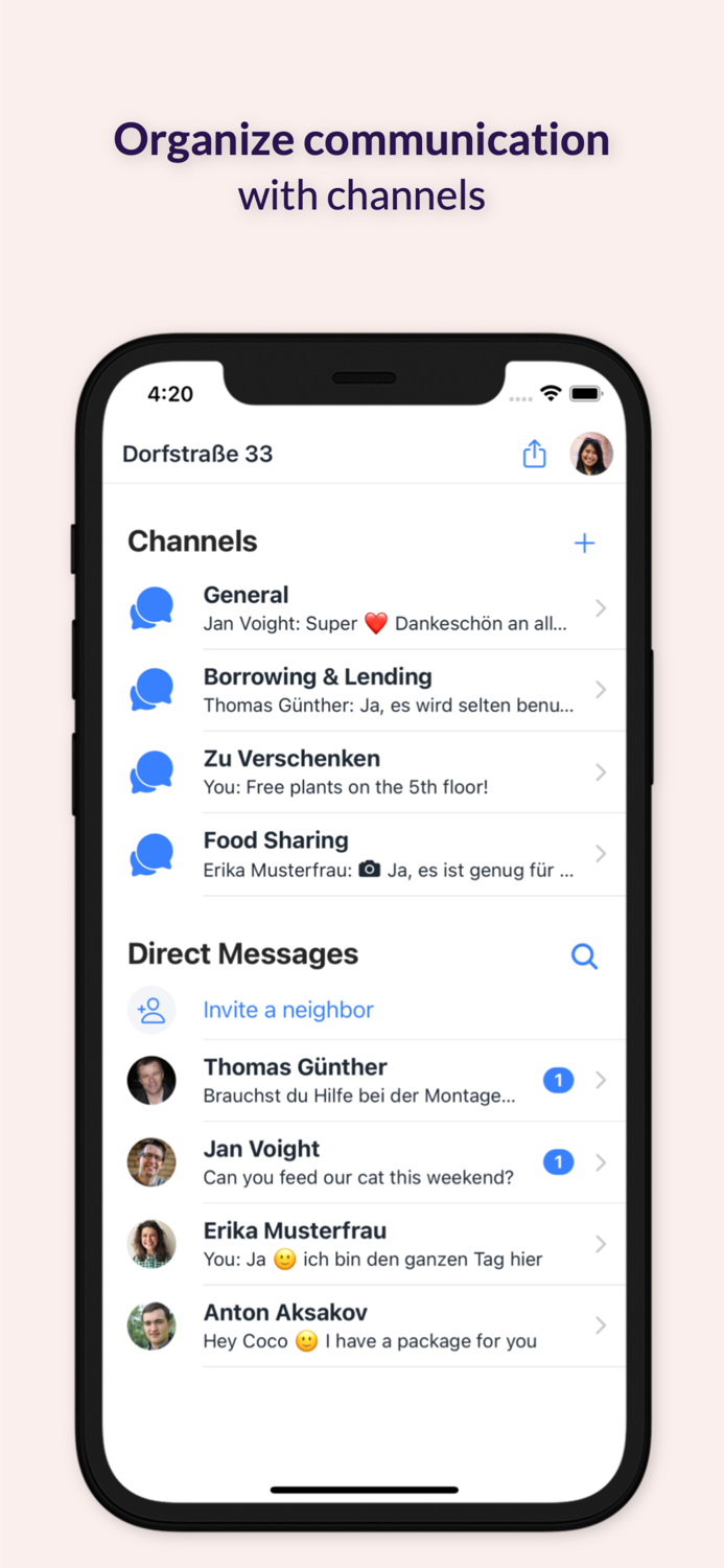 Connected Living Messenger