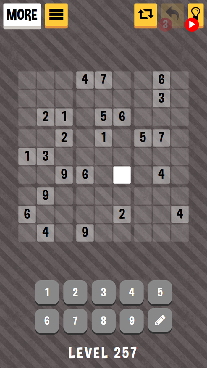 Sudoku Classic Brain Puzzle