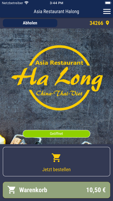 Asia Restaurant Halong Screenshot