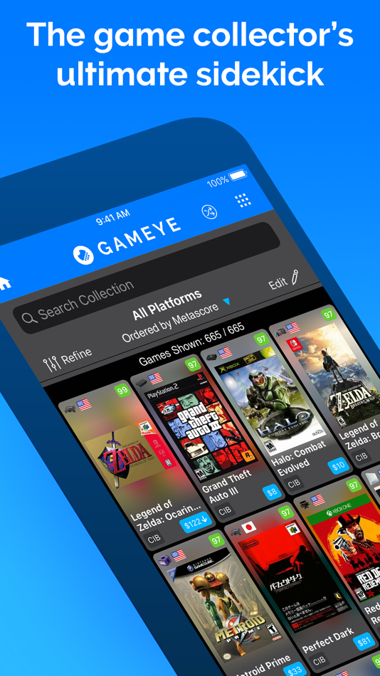 #1. GAMEYE (iOS) Podle: Harrison Holzhauer