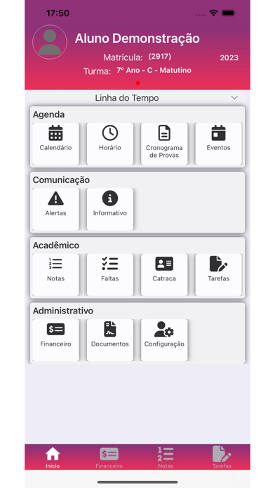 Screenshot #2 pour Escola Videira - Goiânia