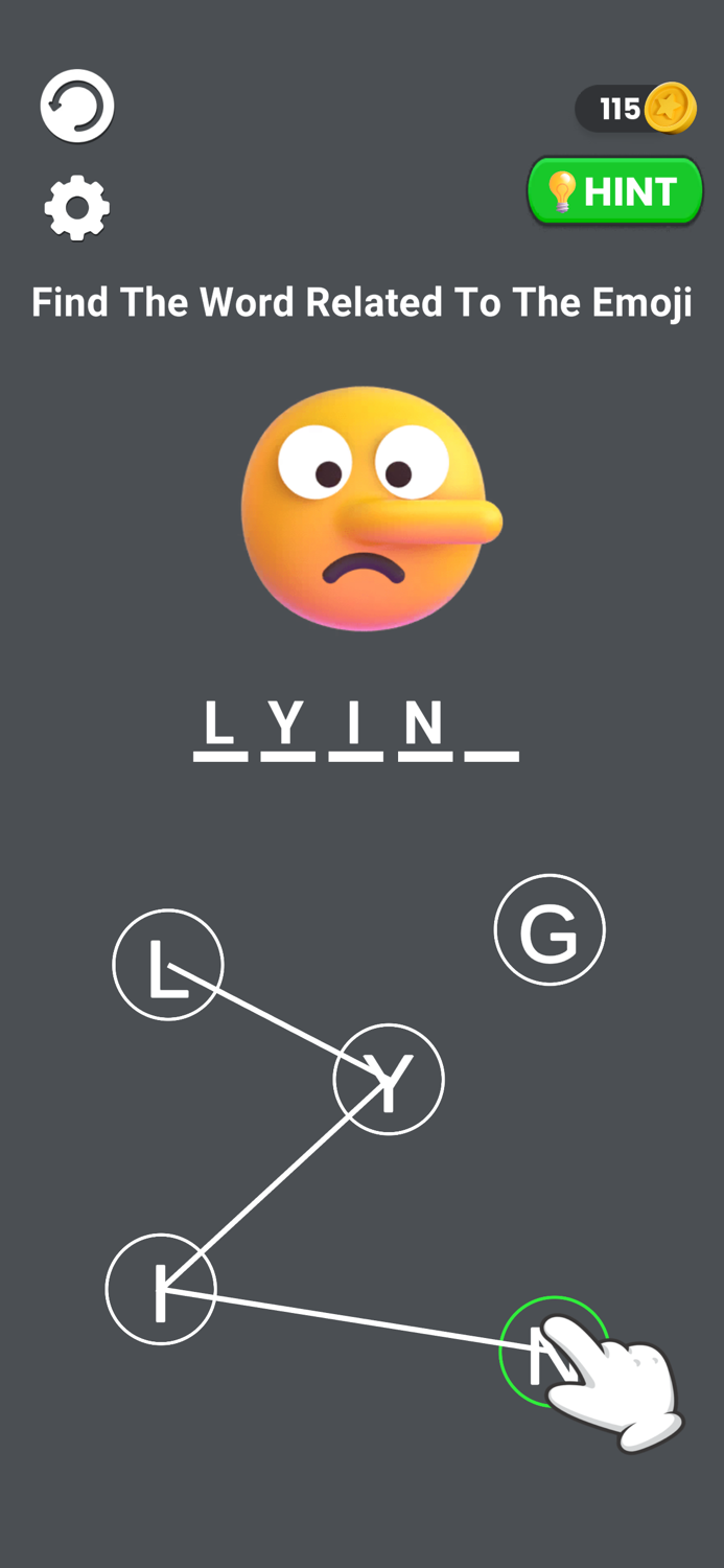 Emoji Words Puzzle