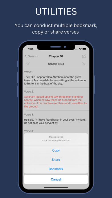 Holy Bible KJV Offline Screenshot