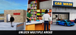 Gas Station Junkyard Simulator screenshot #1 for iPhone