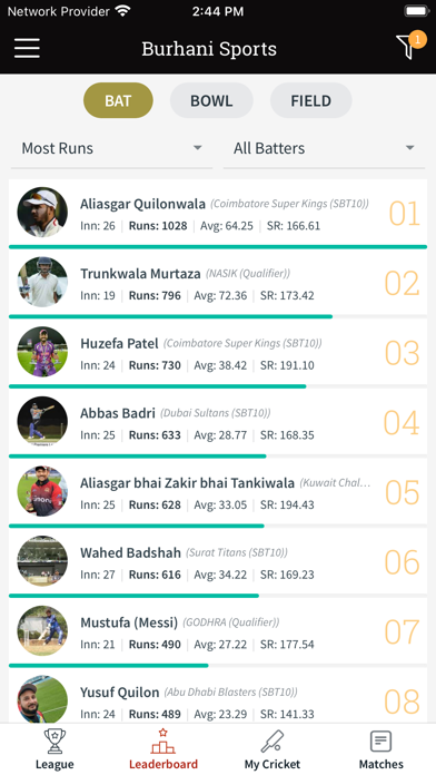 Burhani Sports Screenshot