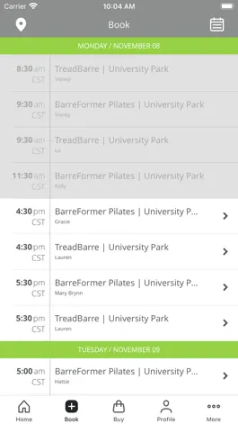 Game screenshot The PilatesBarre apk