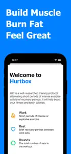 Hurtbox - HIIT Interval Timer screenshot #1 for iPhone