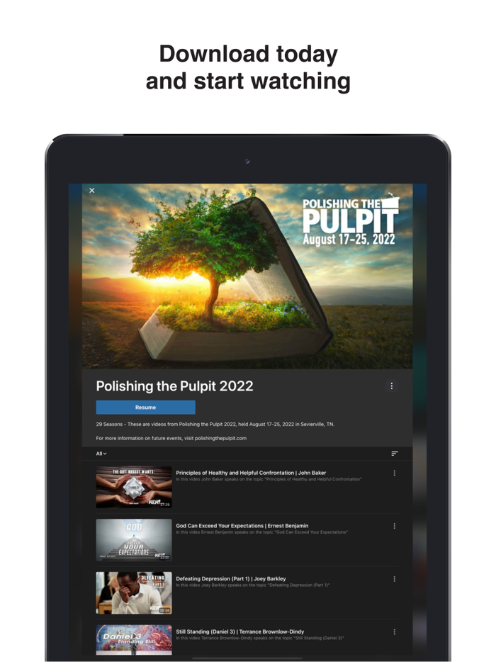 Polishing the Pulpit 365