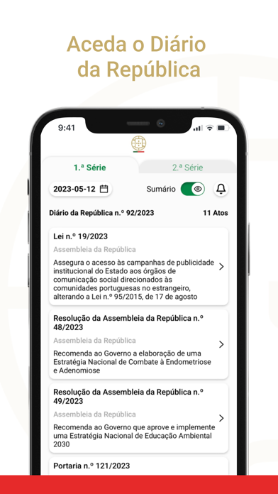 Diário da República Screenshot