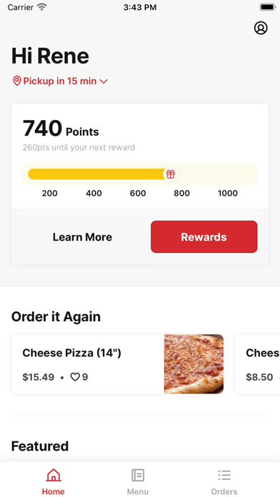 Vito's Midtown Pizza Screenshot