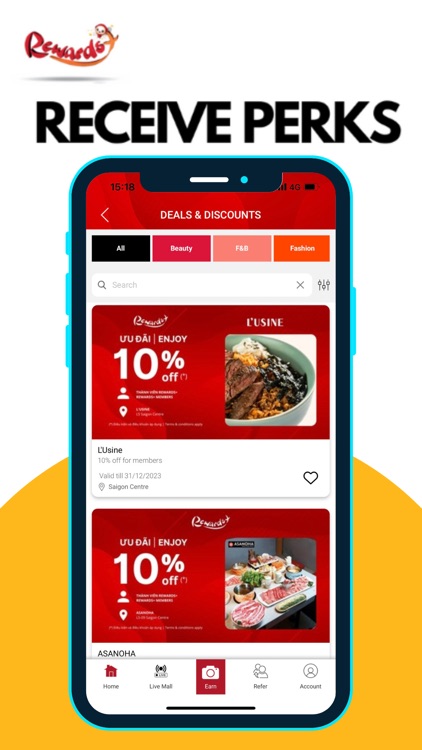 Rewards+ shopping rewards app