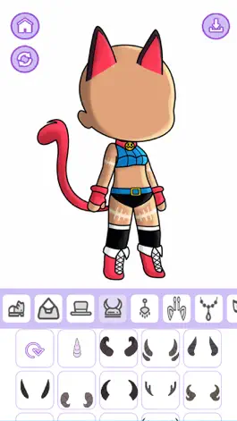 Game screenshot Super Gacha Outfit Ideas : OC mod apk