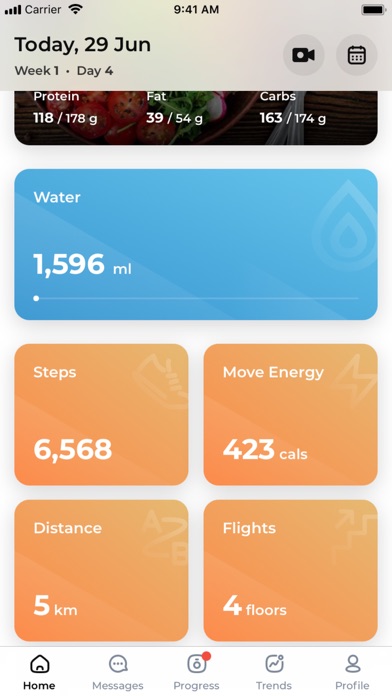 10X Performance Training Screenshot