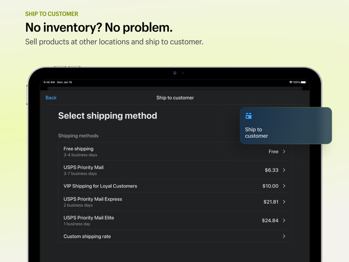 Shopify Point of Sale POS