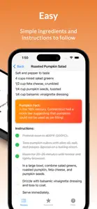 Fall Pumpkin Recipes screenshot #3 for iPhone