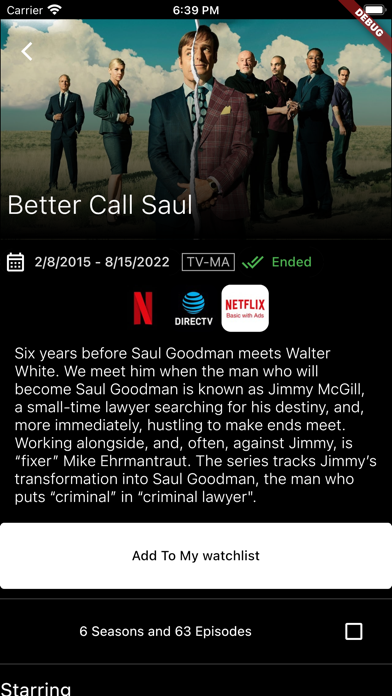 Worth Watching - Movies and TV Screenshot