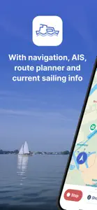 Waterkaarten: Boat Navigation screenshot #1 for iPhone