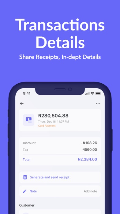 Noja - Sales & Customers Screenshot