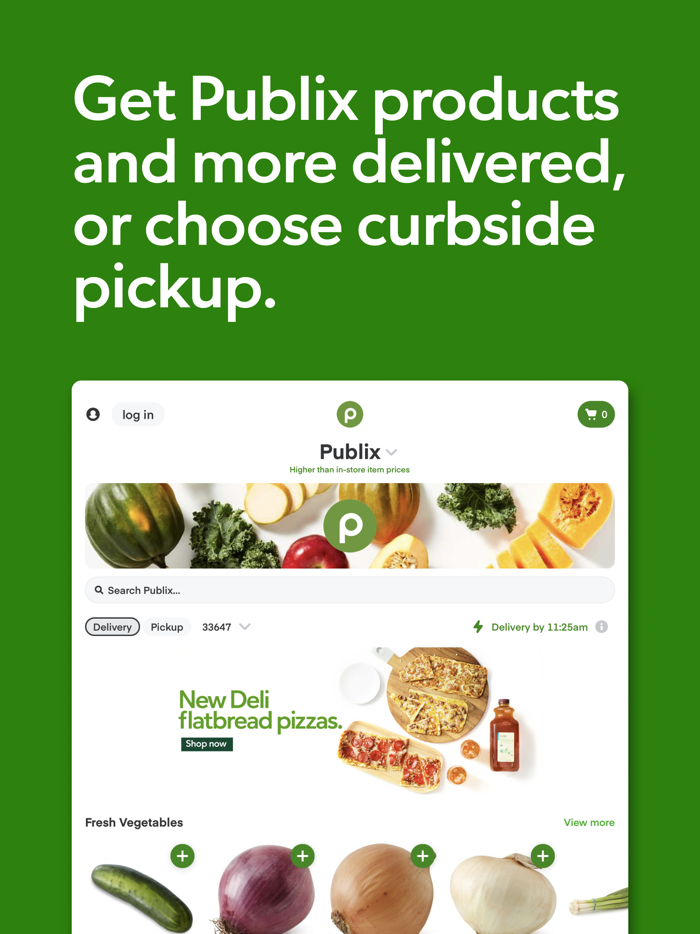 Publix Delivery and Curbside