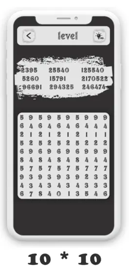 Game screenshot Number Search - Lite apk
