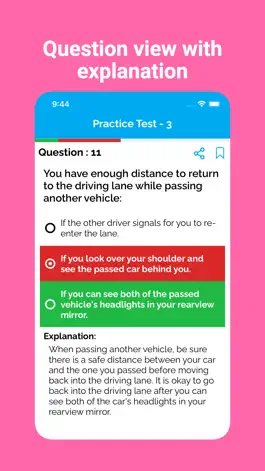 Game screenshot Arkansas DMV AR Permit Test apk