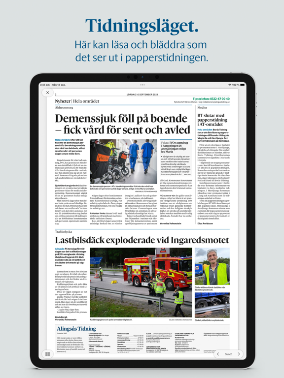 Alingsås Tidning e-tidningのおすすめ画像3