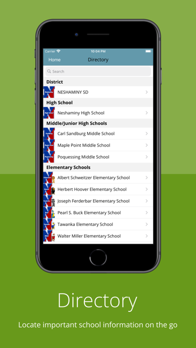 Neshaminy School District Screenshot