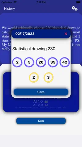 Game screenshot EuroMillion Predictor hack
