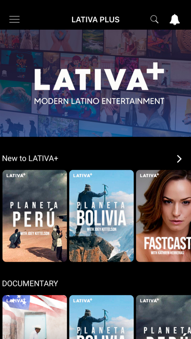 LATIVA TV+ Screenshot