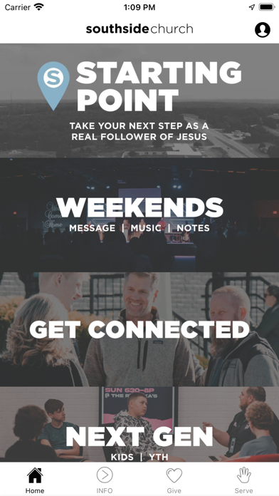 Southside Church GA Screenshot