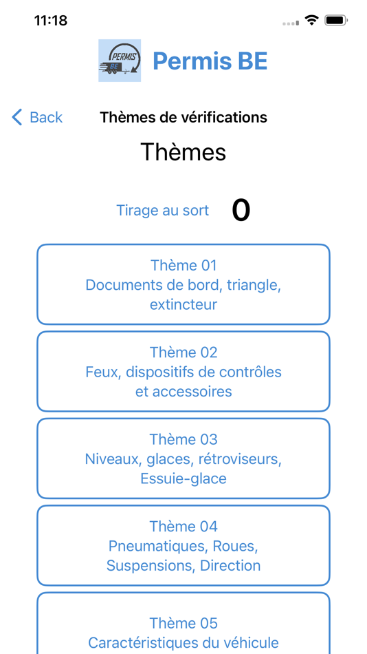 #2. Permis Français BE (iOS) بواسطة: Miguel ALBERT