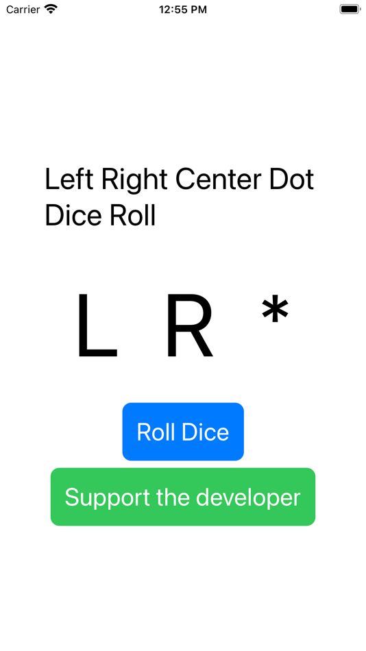 #2. Left Right Center Dot Dice (macOS) 由: John Archer