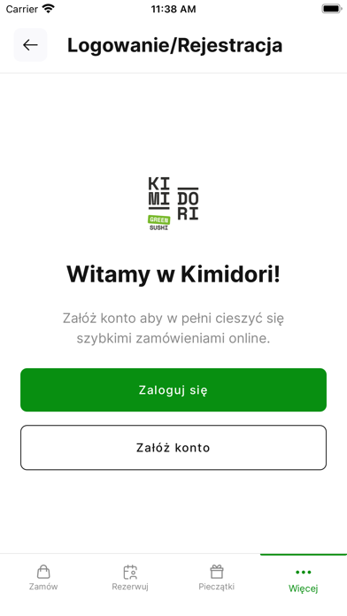 KIMIDORI Green Sushi Screenshot