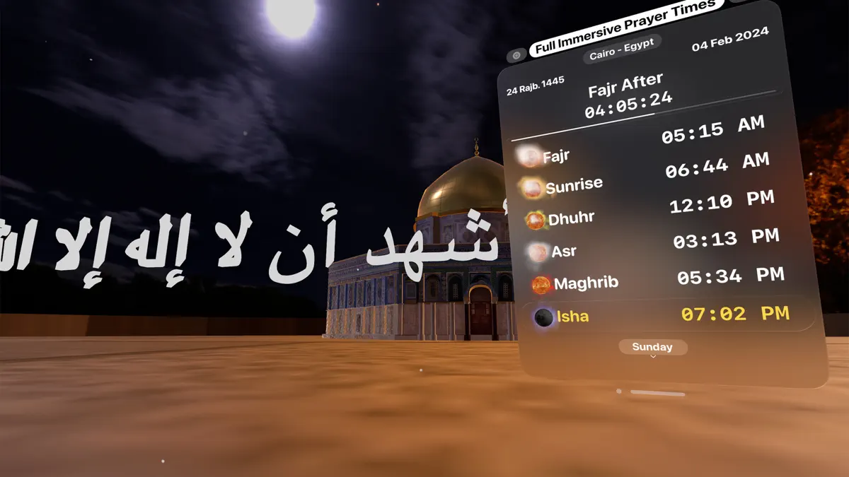 Immersive PrayerTimes screenshot 4