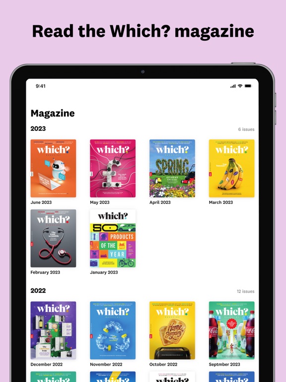 Which? iPad screenshot 6 - Shopping app