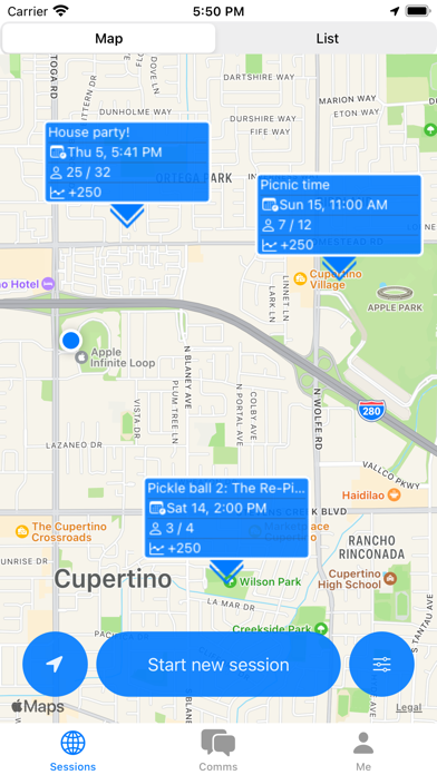 HiSociety - Real Life Social Screenshot