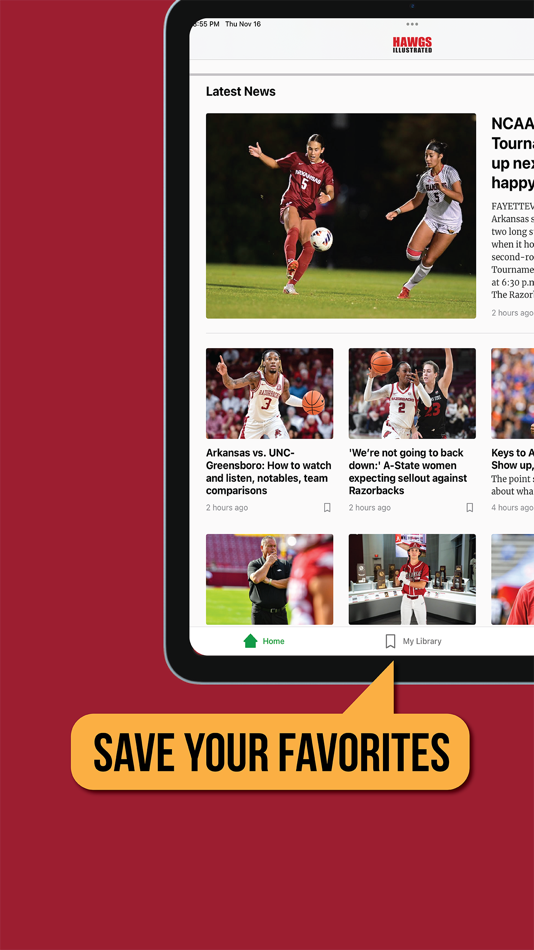 #5. Hawgs Illustrated (iOS) 由: NWA Media