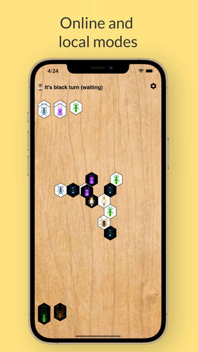 Hexes: Hive with AI board game Screenshot