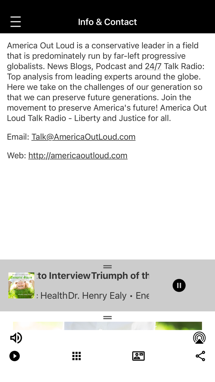 America Out Loud Talk Radio
