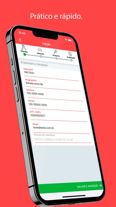 Toyota Auto Avaliar Screenshot