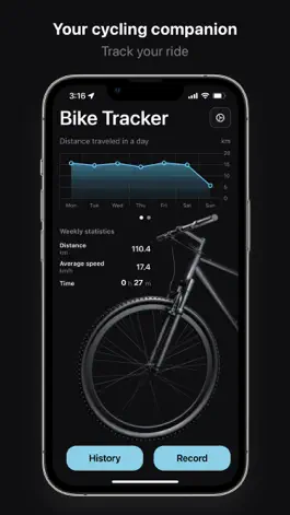 Game screenshot BikeTracker - GPS Recorder mod apk